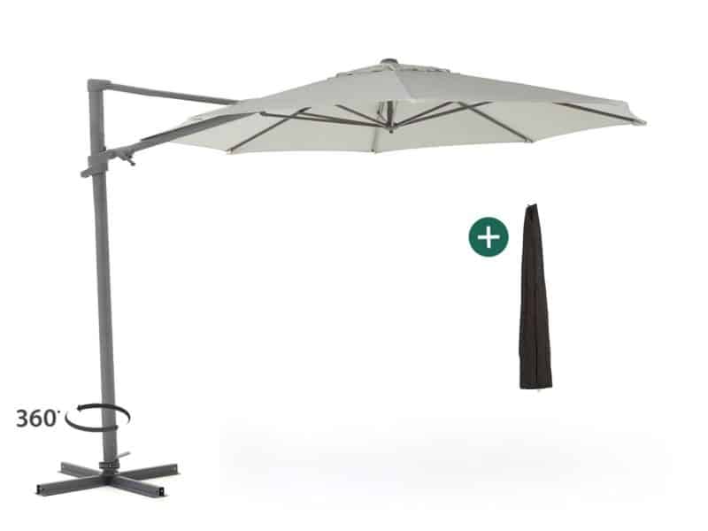 Shadowline Francisco zweefparasol ø 330cm - Laagste prijsgarantie!