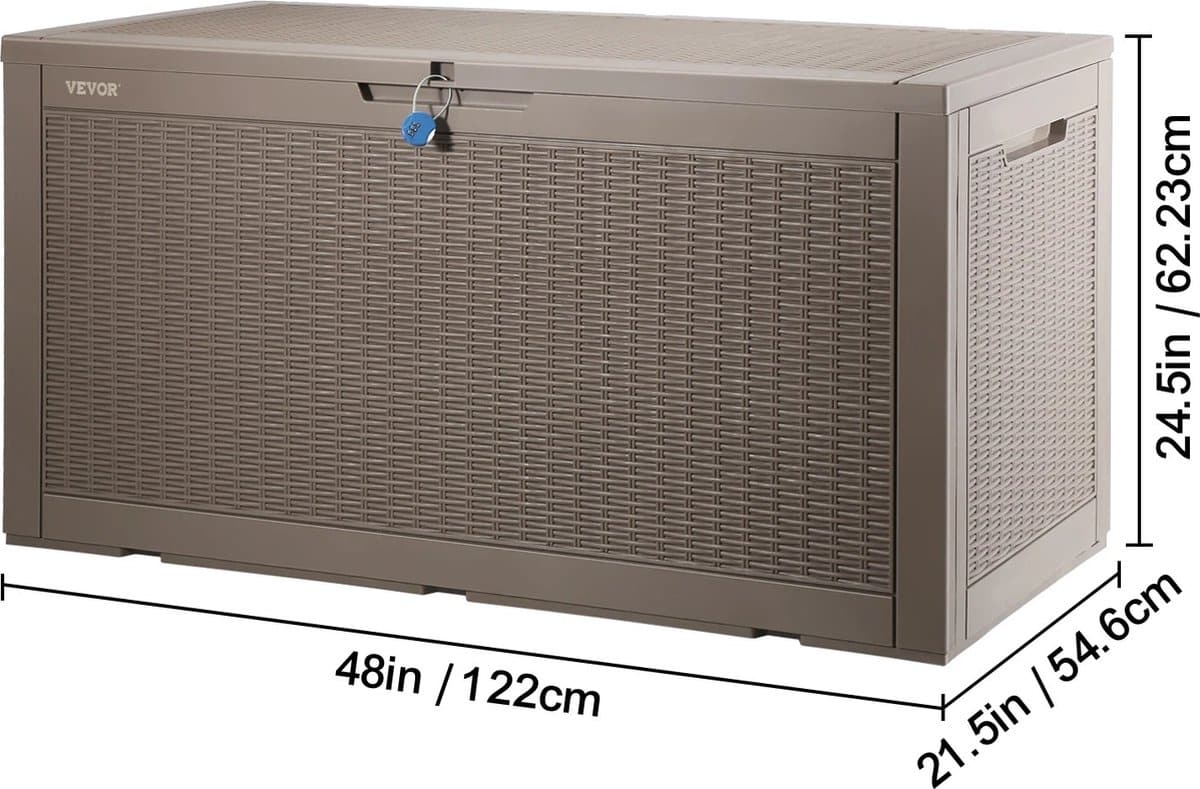 shoppee opbergbox voor kussens opbergbox tuinkussenbox tuinbox