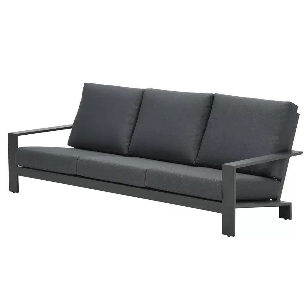 showroommodel garden impressions lincoln 3 zitsbank aluminium antraciet