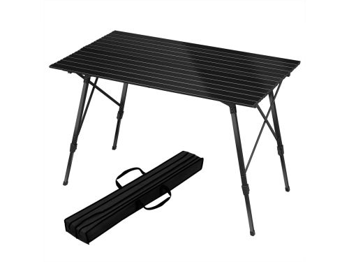 Sierra Klaptafel, Picknicktafel, inklapbaar, tuintafel, draagbaar, in hoogte verstelbaar