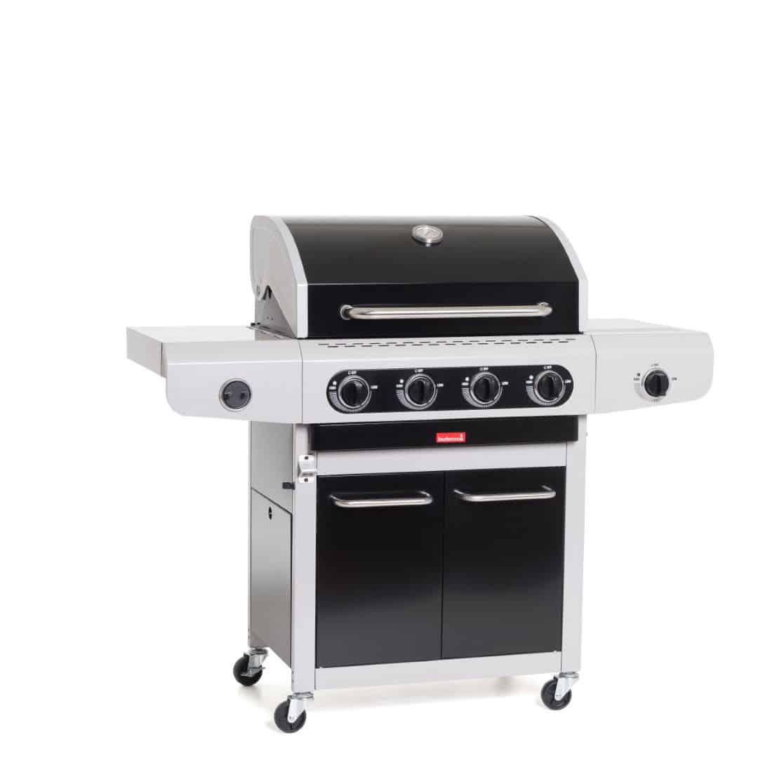 siesta 412 black edition duits gasbarbecue 132x56x118 cm bbq barbecook barbecook