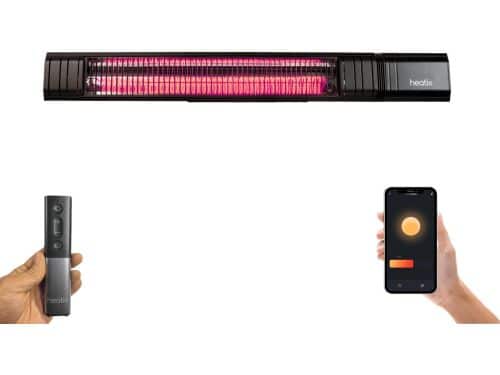 Smart Golden shadow Heater 2500W | Heatix Terrasverwarmer