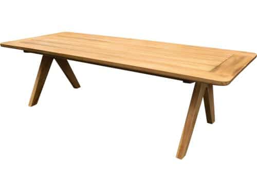 Soerabaya dining tuintafel teak 260x110xH75 cm