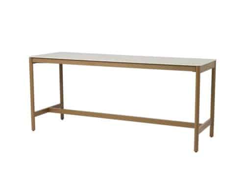 Soho high dining tafel amber keramiek 220x75x95 cm Taste - Taste