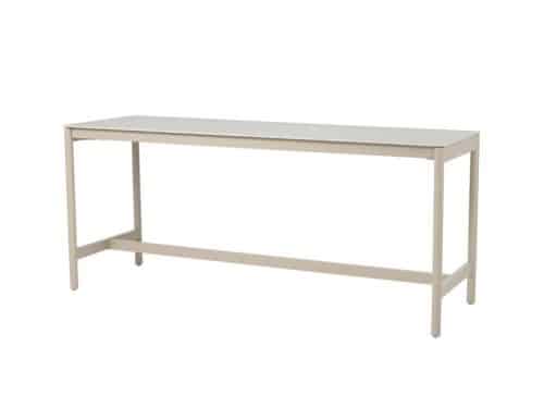 Soho high dining tafel latte keramiek 220x75x95 cm Taste - Taste