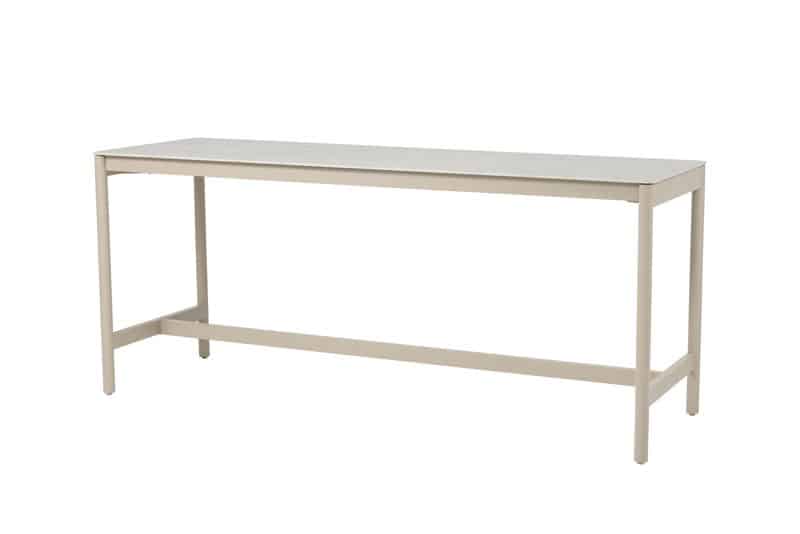 soho high dining tafel latte keramiek 220x75x95 cm taste taste