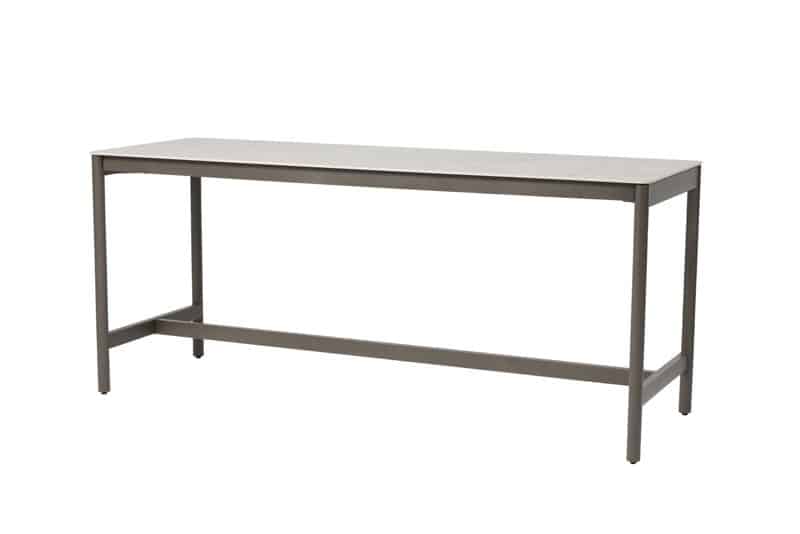 soho high dining tafel terre keramiek 220x75x95 cm taste taste