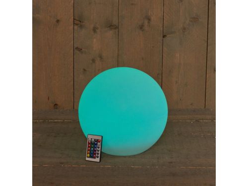 Solar bal 30 cm rgb led met afstandsbediening Anna's Collection - Annas collection