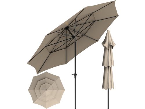 Soontrans - Stokparasol 300cm Tuin UV50+ - Balkonparasol Waterdicht