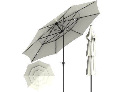 Soontrans - Stokparasol met LED - 300cm Tuinparasol UV50+