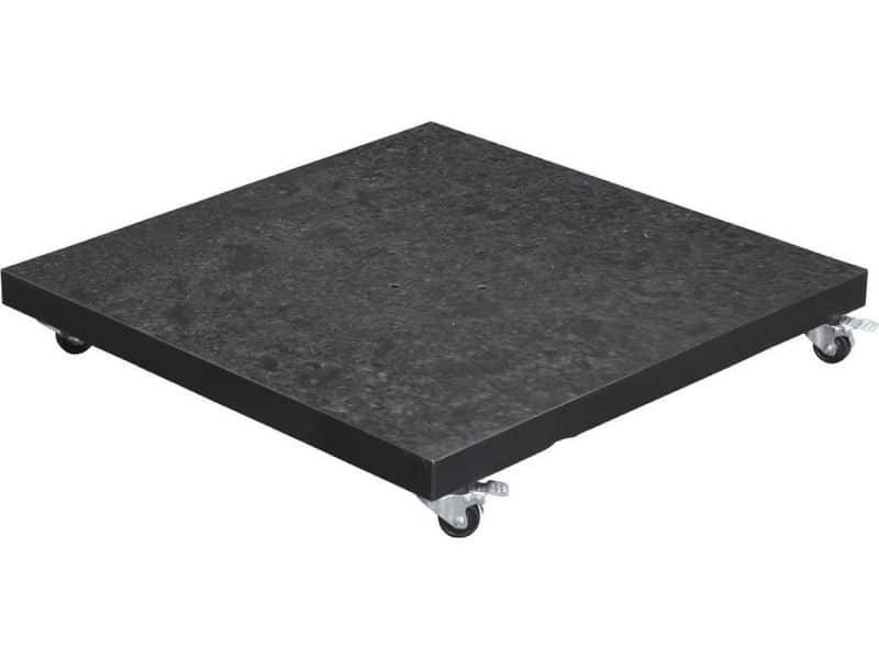 Special Hawaii granieten parasolvoet-120kg-royal antraciet-verrijdbaar