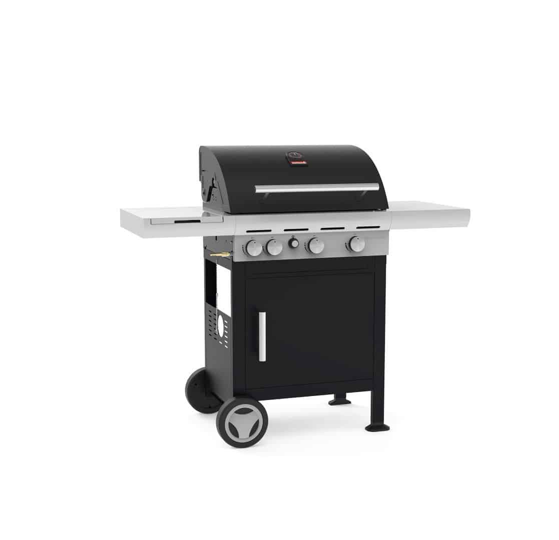 spring 3212 gas barbecue met zijbrander 133x57x115 cm bbq barbecook barbecook