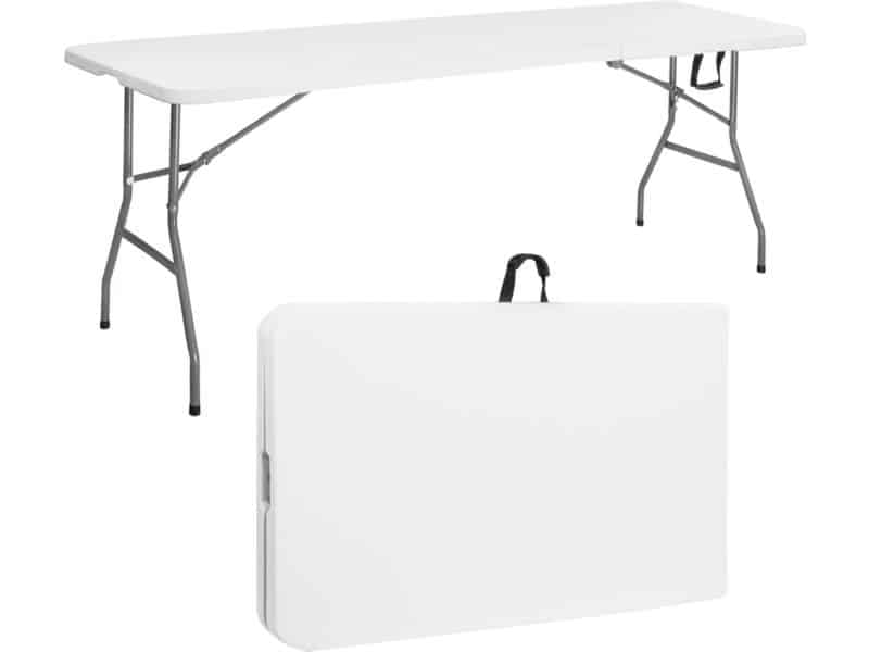 Springos Klaptafel | Vouwtafel | Kampeertafel | Inklapbaar | Draagbaar