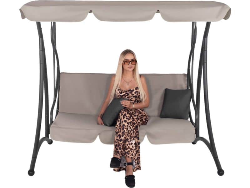 Springos Schommelbank | Luna-Schommel | 3-zits | Waterafstotend | Verstelbare