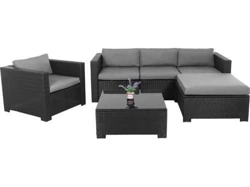 Springos Tuinset - 4 Delig - Stoelen - Bank