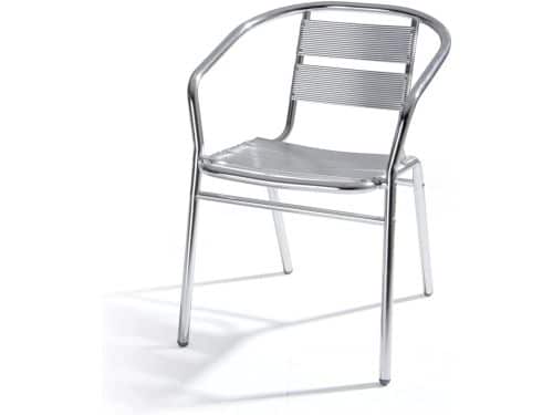 Stapelbare Aluminium Tuinstoel voor Buiten - Lichtgewicht Terrasstoel