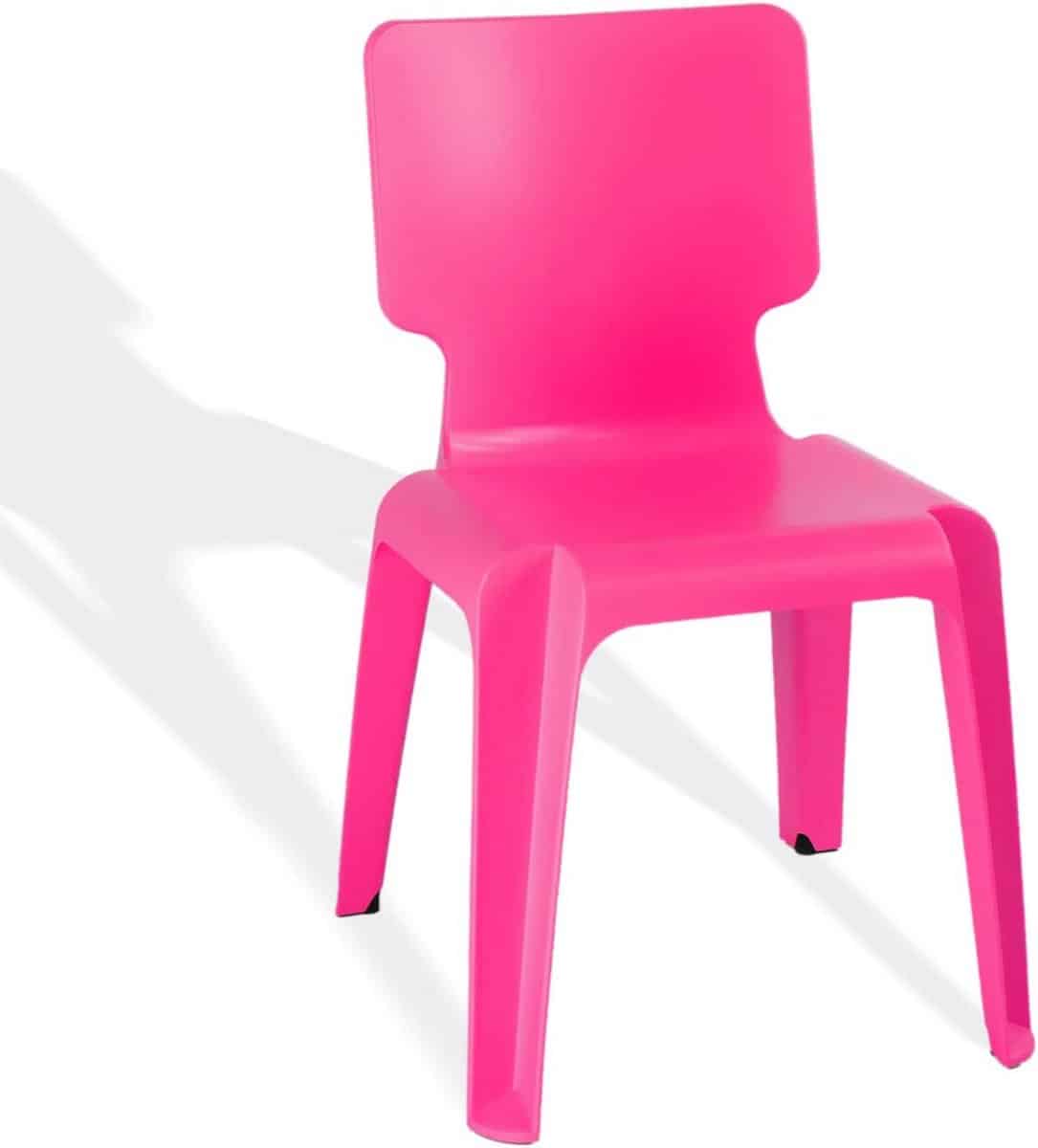 Stapelbare Kunststof Stoel Robuust en Comfortabel