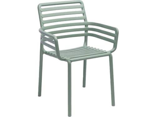 Stapelbare tuinstoel Doga | Kunststof | Menta