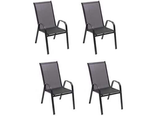 Stapelbare Tuinstoelen voor Buiten - Comfortabele en Weerbestendige Stoelen voor