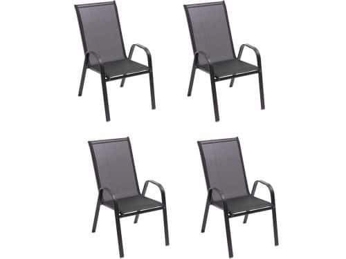 Stapelbare Tuinstoelen voor Buiten - Comfortabele en Weerbestendige Stoelen voor