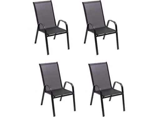 Stapelbare Tuinstoelen voor Buiten - Comfortabele en Weerbestendige Stoelen voor