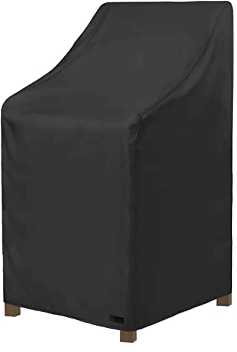 stapelbare waterdichte terrasstoelhoezen voor 4 6 hoge rugleuningen