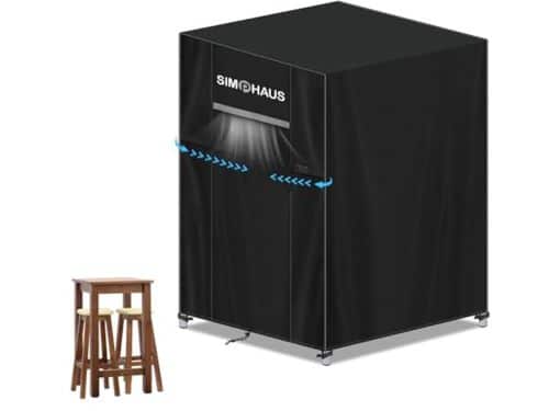 Stapelbare Waterdichte Tuinstoelen met UV-Bescherming - 70 x 70 x