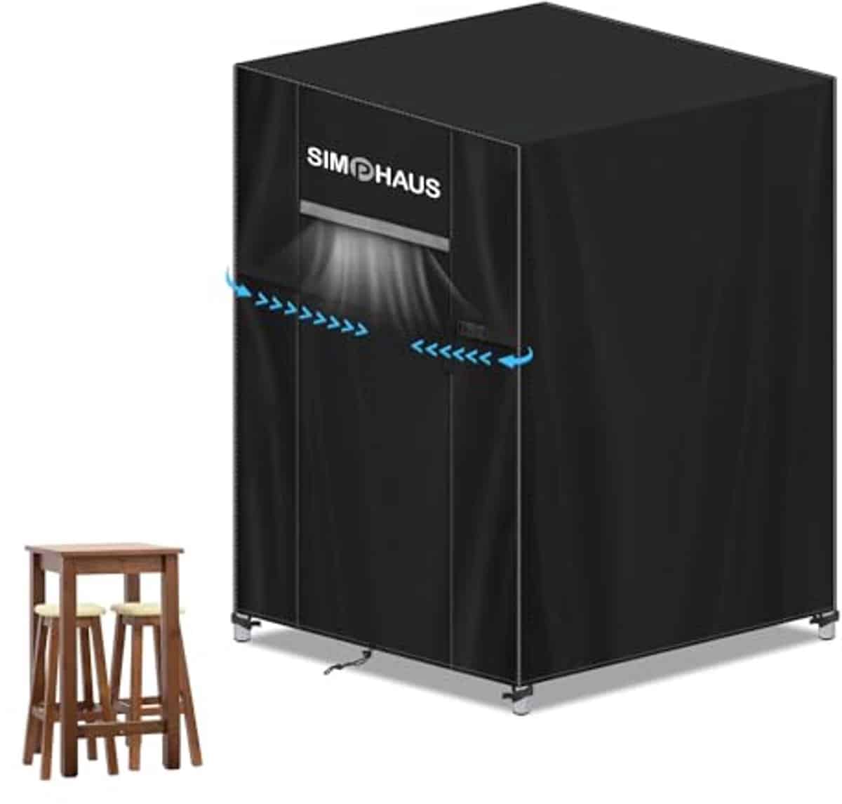 stapelbare waterdichte tuinstoelen met uv bescherming 70 x 70 x