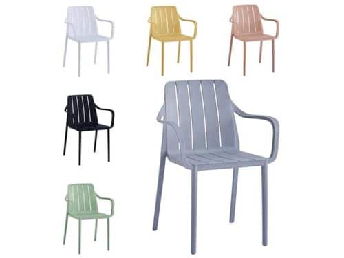 Stapstoel voor Tuin - Weerbestendige, Stapelbare Tuinstoelen tot 200 kg