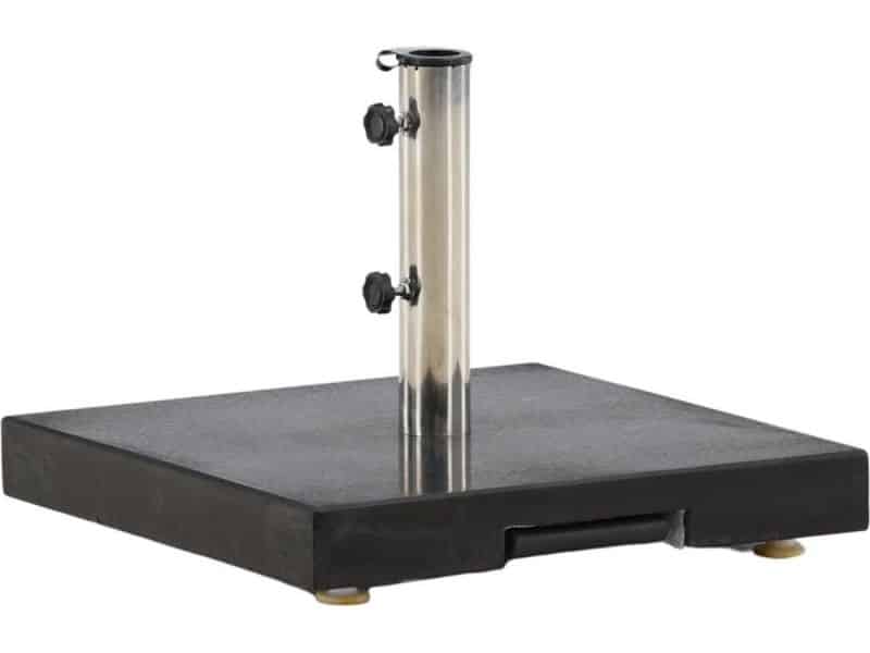 Stathera parasolvoet zwart.