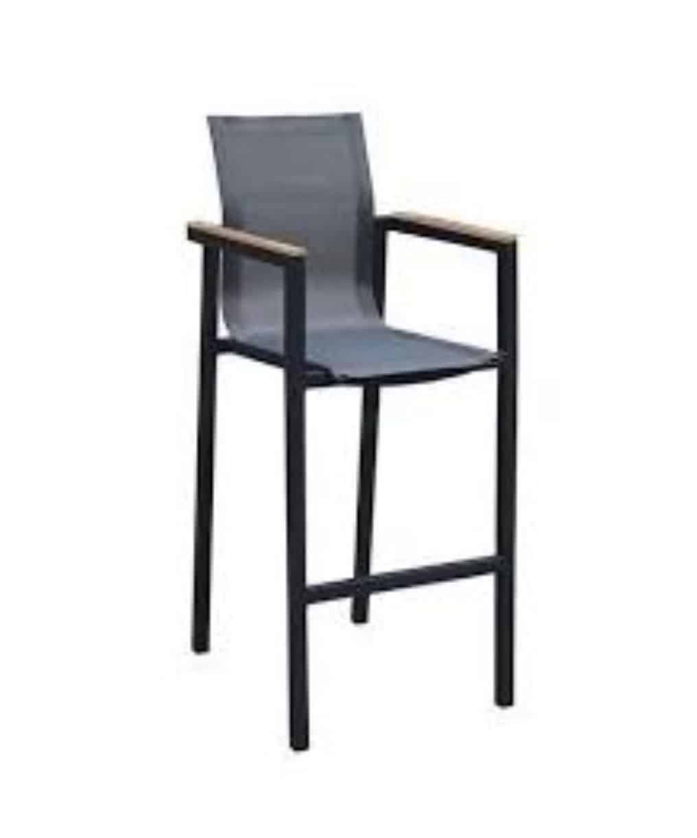 stefano barstoel teak antraciet trestino trestino