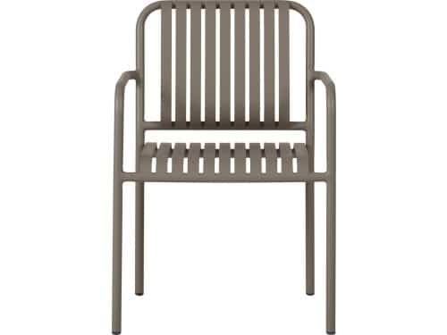 Stella tuinstoel stapelbaar okkernoot decor.