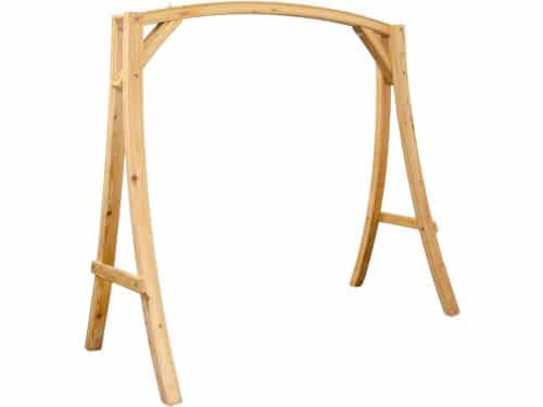 Stevig Houten Schommelbank Frame van Larikshout - Binnen & Buiten