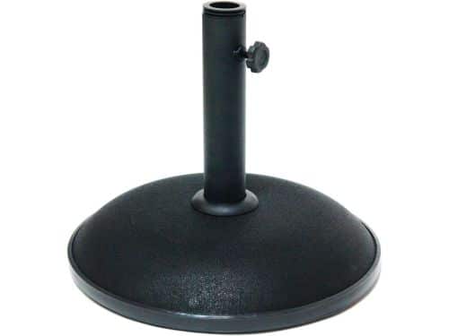 Stevige Parasolvoet 11 kg Zwart Beton voor Stangen tot 41