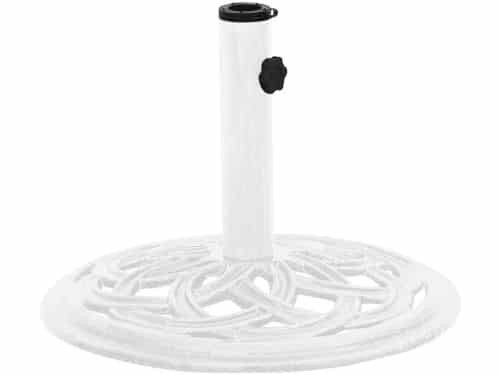 Stevige Parasolvoet van Gietijzer - Universele Houder voor Diverse Parasolstokken