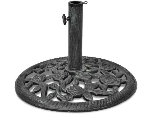 Stevige Parasolvoet van Gietijzer voor Buiten in Diverse Kleuren