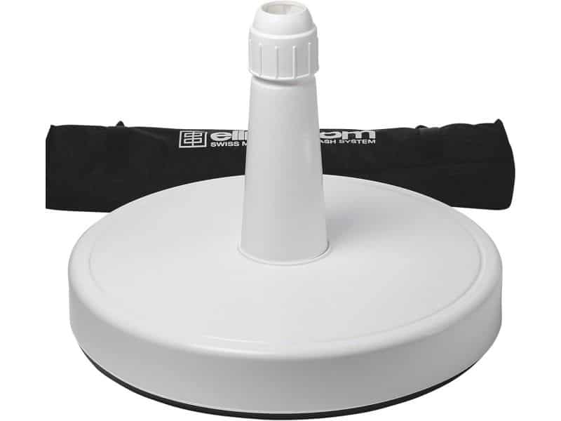 Stevige PVC Parasolvoet voor Zandvulling - Geschikt voor 70kg Gewicht