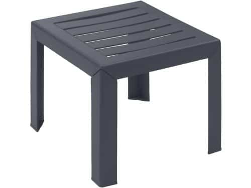 Stijlvolle vierkante bijzettafel voor balkon en tuin