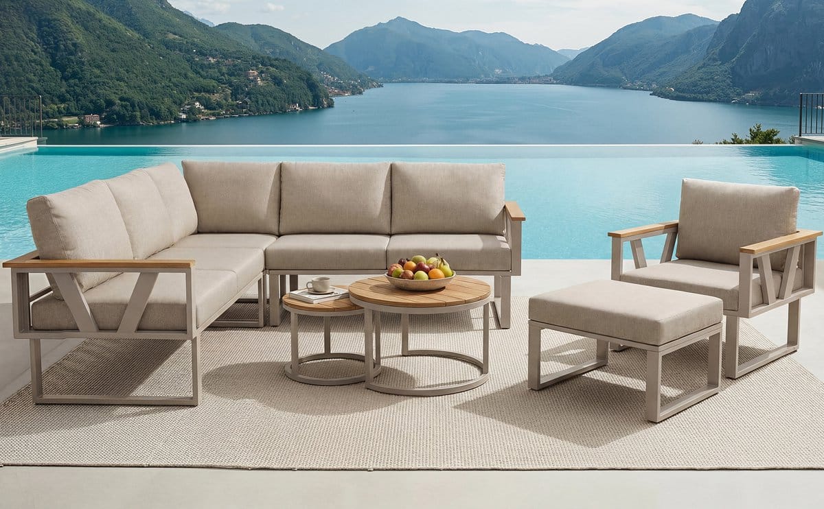 stilvora loungeset 177 x 177 cm modulair met 2