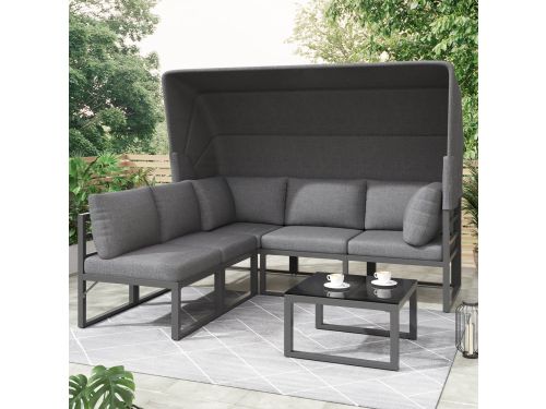 STILVORA Loungeset 4-Delig 176 X 65 X 145 Cm