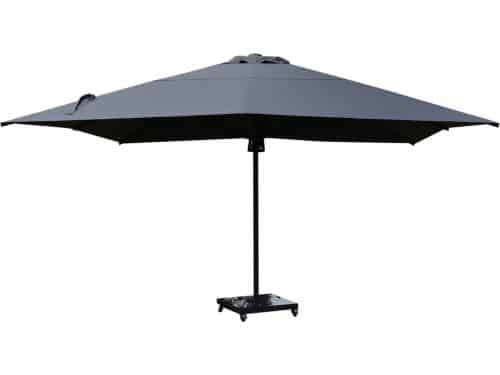 Stintino parasol LED 400x400 cm antraciet