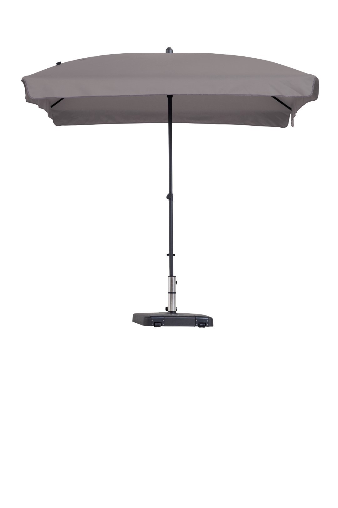 stokparasol patmos luxe 210×140 cm polyester taupe zonwering madison madison