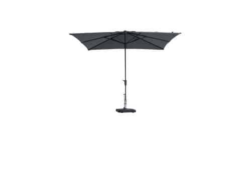 Stokparasol Syros luxe 280x280 cm Polyester grey zonwering Madison - Madison