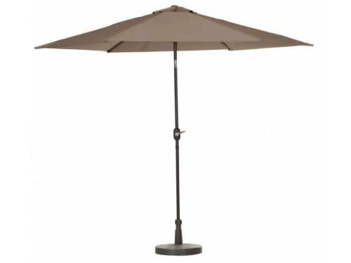 Stokparasol Tenerife dia. 300 cm taupe zonwering Madison - Madison