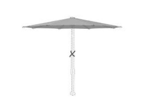 Stokparasoldoek Glatz Smart 300cm rond (Stofklasse 5)