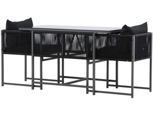 Svea - Isabella balkonset - zwart