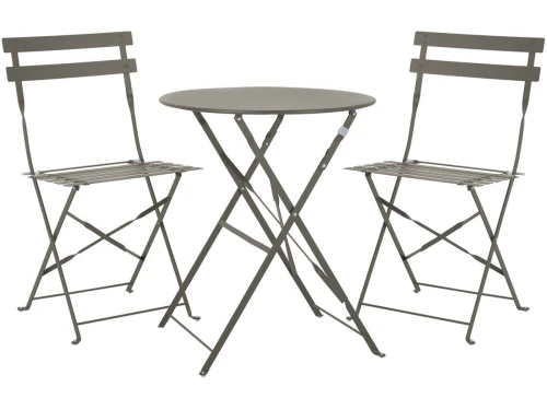 SVITA BERLIN Bistroset - Metalen Zitgroep Balkon Opvouwbare Tafel Stoelen