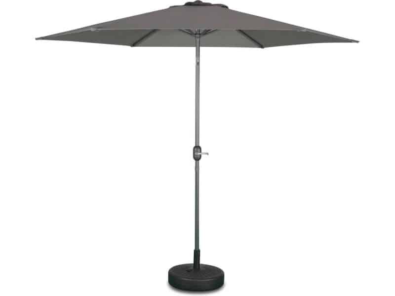 sweeek - Ronde parasol 3m met centrale kantelbare mast