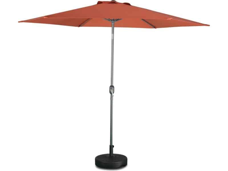 sweeek - Ronde parasol 3m met centrale kantelbare mast