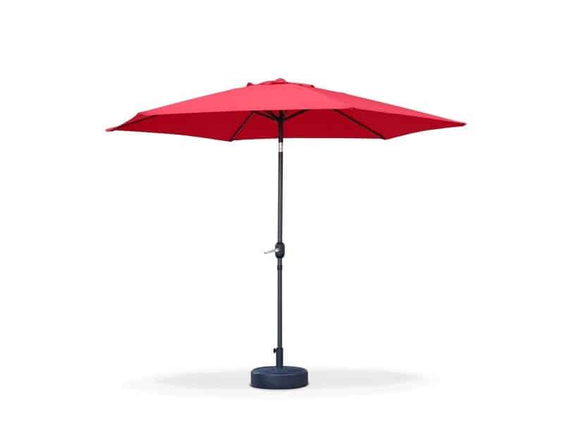 sweeek - Ronde parasol 3m met centrale kantelbare mast